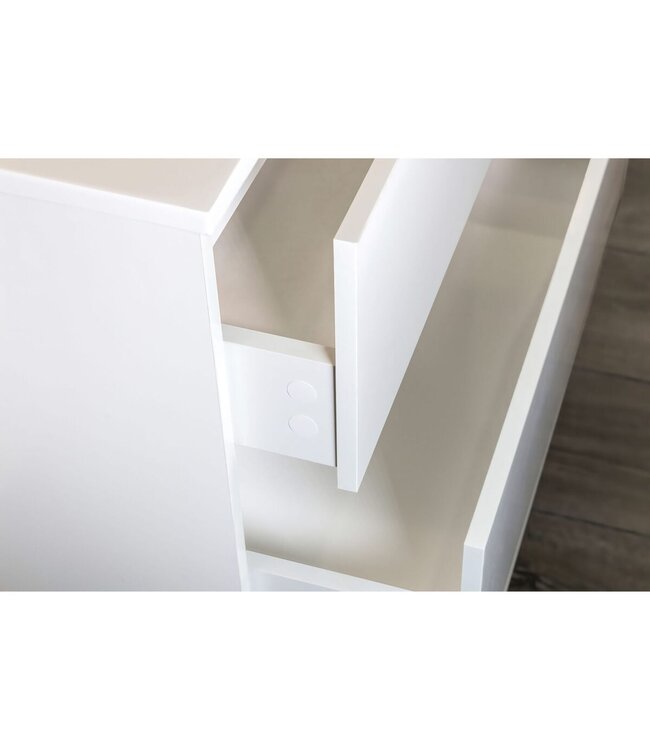 ALONI Wastafelonderkast Hayat 120cm Glans Wit