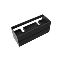 Wastafelonderkast Hayat 120cm Mat Zwart