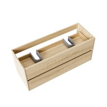 Wastafelonderkast Hayat 120cm Licht Eiken