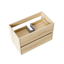 Wastafelonderkast Hayat 80cm Licht Eiken