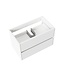 Wastafelonderkast Hayat 80cm Glans Wit
