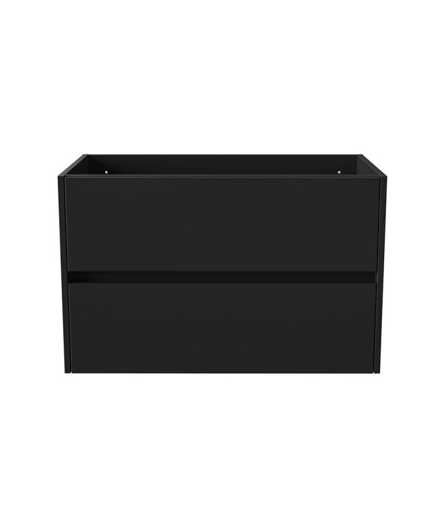 Wastafelonderkast Hayat 80cm Mat Zwart
