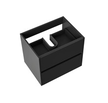 Wastafelonderkast Hayat 60cm Mat Zwart