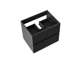 Wastafelonderkast Hayat 60cm Mat Zwart