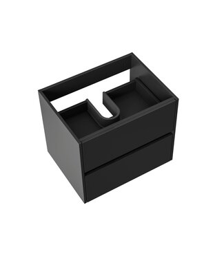 ALONI Wastafelonderkast Hayat 60cm Mat Zwart