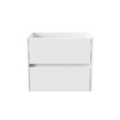 Wastafelonderkast Hayat 60cm Glans Wit Wastafelonderkast Hayat 60cm Glans Wit
