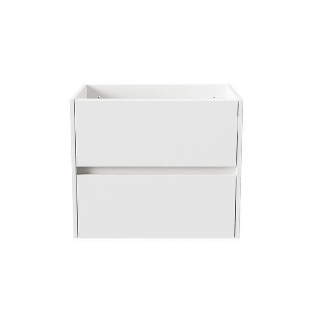 Wastafelonderkast Hayat 60cm Glans Wit Wastafelonderkast Hayat 60cm Glans Wit