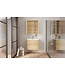 Spiegelkast Badkamer Hayat 60cm Licht Eiken