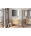 Spiegelkast Badkamer Hayat 80cm Licht Eiken