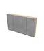 Spiegelkast Badkamer Hayat 120cm Licht Eiken