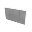ALONI Spiegelkast Badkamer Hayat 120cm Glans Wit