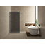 Wiesbaden Douchewand Less 80cm Rookglas Chroom 8mm veiligheidsglas anti-kalk - 20.3129