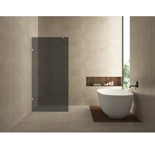 Douchewand Less 90cm Rookglas Chroom 8mm veiligheidsglas anti-kalk - 20.3136