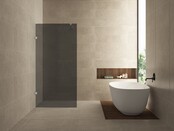 Douchewand Less 100cm Rookglas Chroom 8mm veiligheidsglas anti-kalk - 20.3143 Douchewand Less 100cm Rookglas Chroom 8mm veiligheidsglas anti-kalk - 20.3143