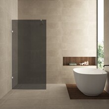 Douchewand Less 100cm Rookglas Chroom 8mm veiligheidsglas anti-kalk - 20.3143