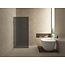 Wiesbaden Douchewand Less 80cm Rookglas Gunmetal 8mm veiligheidsglas anti-kalk - 20.3134
