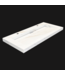 Wastafel Slate 100x47x5cm Marble Calacatta met 2 kraangaten