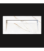 Wastafel Slate 100x47x5cm Marble Calacatta met 2 kraangaten