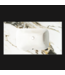 Wastafel Cera 80x47x12cm Marble Calacatta met kraangat
