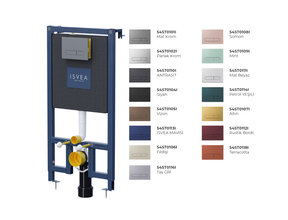 Inbouwreservoir Isvea Durezza  - Incl bedieningsplaat naar keuze