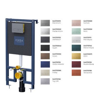 VITRA Inbouwreservoir Isvea Durezza  - Incl bedieningsplaat naar keuze