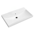 Wastafel Limits 80x46x5cm enkele wasbak zonder kraangat