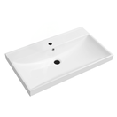 Wastafel Limits 80x46x5cm enkele wasbak met kraangat