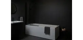 Hoe combineer je een bad met een douche? 