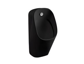 Urinoir met sensor Aloni Viora Mat Zwart achteraansluiting