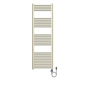 Elektrische Handdoekradiator Geborsteld Goud 160x50cm 700Watt met Smart Wifi - programeerbaar