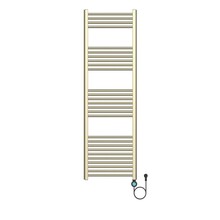 Elektrische Handdoekradiator Geborsteld Goud 160x50cm 700Watt met Smart Wifi - programeerbaar