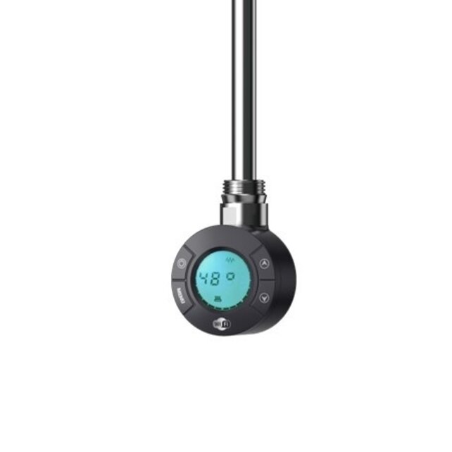 Elektrische Handdoekradiator Geborsteld RVS 120x50cm 700Watt met Smart Wifi - programeerbaar