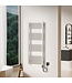 Elektrische Handdoekradiator Geborsteld RVS 120x50cm 700Watt met Smart Wifi - programeerbaar