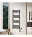 ALONI Elektrische Handdoekradiator Gunmetal 120x50cm 700Watt met Smart Wifi - programeerbaar