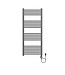 Elektrische Handdoekradiator Gunmetal 120x50cm 700Watt met Smart Wifi - programeerbaar