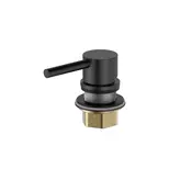 Bidetkraan Los Achernar Mat Zwart t.b.v. wc met geintegreerde bidetkraan koud