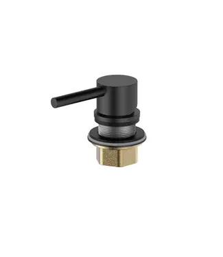 DutchLine Bidetkraan Los Achernar Mat Zwart t.b.v. wc met geintegreerde bidetkraan koud