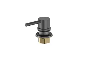 Bidetkraan Los Achernar Gunmetal t.b.v. wc met geintegreerde bidetkraan koud