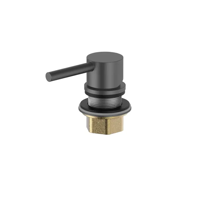 Bidetkraan Los Achernar Gunmetal t.b.v. wc met geintegreerde bidetkraan koud