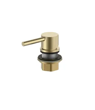 DutchLine Bidetkraan Los Achernar Geborsteld Goud t.b.v. wc met geintegreerde bidetkraan koud