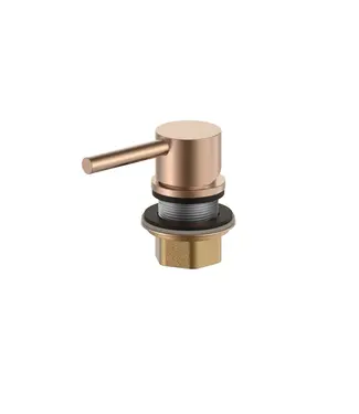 DutchLine Bidetkraan Los Achernar Geborsteld Brons Koper t.b.v. wc met geintegreerde bidetkraan koud