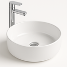 Waskom Aloni Fira Rond Wit 35x13cm