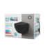 Randloos Hangtoilet Pro-Pack Turbo-Flush Mat Zwart 49cm incl. Toiletbril