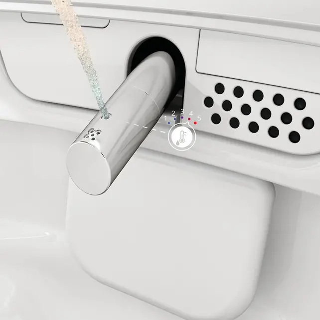 Douchewc Vitra V-Care Prime Smart japans toilet met bidet incl. Afstandsbediening