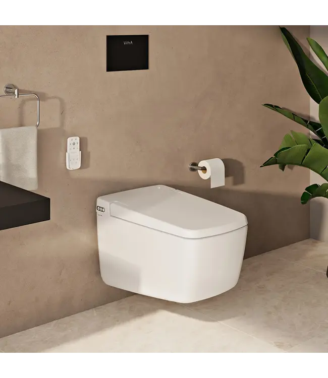 Douchewc Vitra V-Care Prime Smart japans toilet met bidet incl. Afstandsbediening