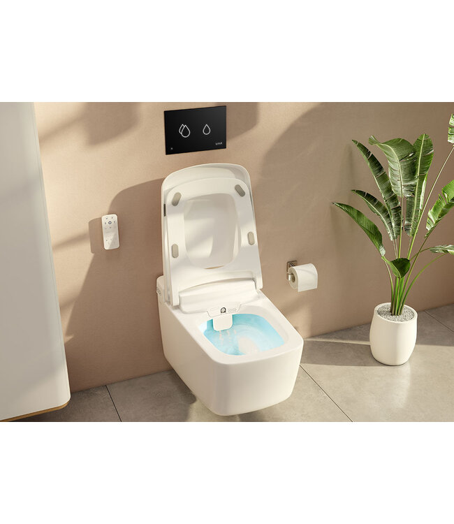 Douchewc Vitra V-Care Prime Smart japans toilet met bidet incl. Afstandsbediening