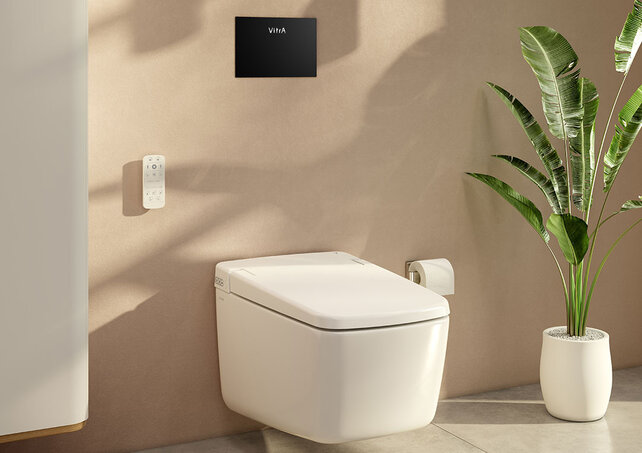 Douchewc Vitra V-Care Prime Smart japans toilet met bidet incl. Afstandsbediening