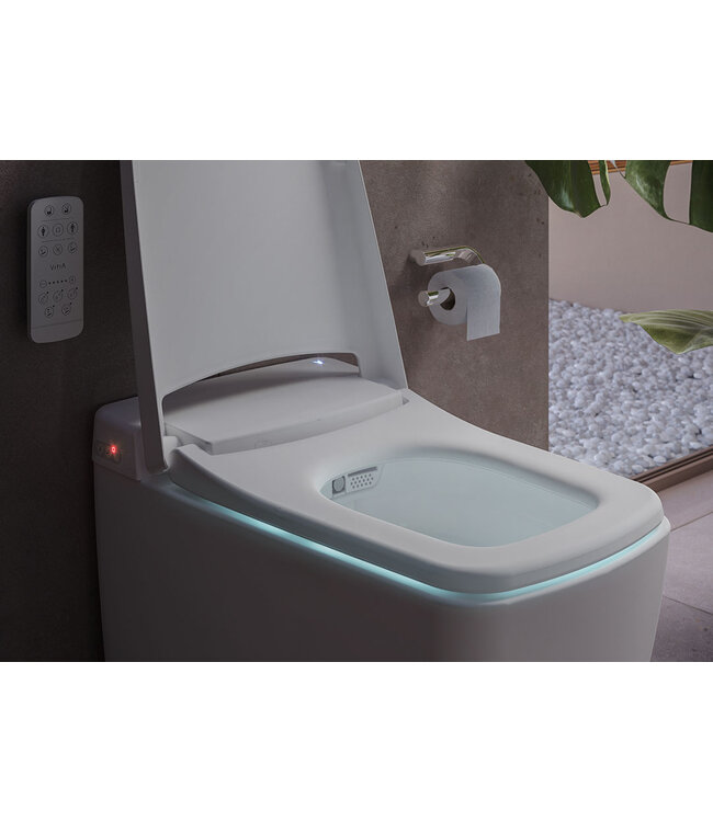 Douchewc Vitra V-Care Prime Smart japans toilet met bidet incl. Afstandsbediening