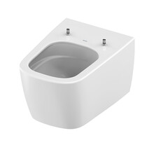Hangtoilet TECENEO Randloos 54cm Glans Wit excl. wc-bril