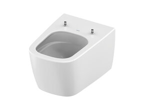 Hangtoilet TECENEO Randloos 54cm Glans Wit excl. wc-bril